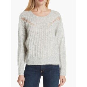 IRO Womens Opera Distressed Sweater size M Wool Mohair Grunge Boho Coquette NWOT